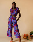 Nyira Crop Top - Pomegranate